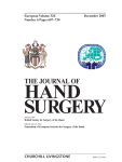 Go to journal home page - The Journal of Hand Surgery: British & European Volume